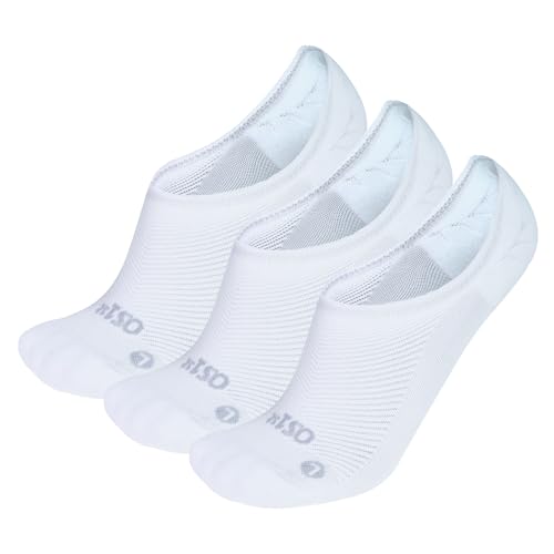 OS1st Nekkid Comfort Socks, 3 Pk, ultimate no-show, light compression, added stability, non-slip wear & improved circulation