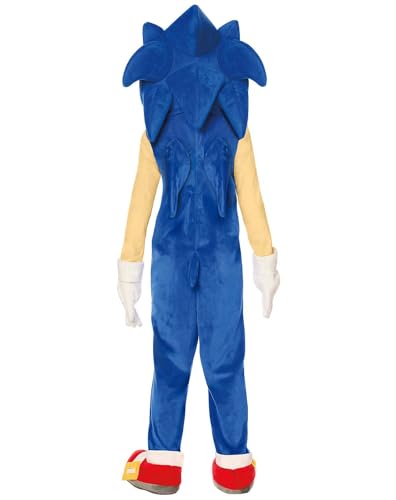 Disfraz infantil Sonic the Hedgehog multicolor miniatura 2