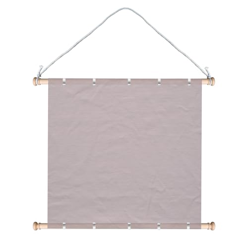 Beyeutao Double Wood Tapestry Hangers 16-44 Inches Scalable Wall Hanging Bar Banner Hanger Pole Tapestry Hanging Rod Adjustable Blanket Hangers for Walls
