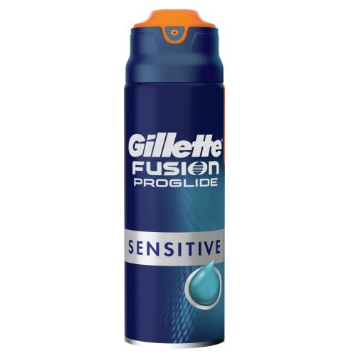 Gillette Fusion ProGlide Sensitive Rasiergel, 170 ml