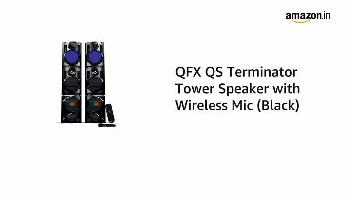qfx qs terminator tower speaker