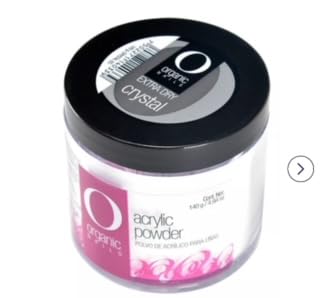 Acrilic Powder Extra Dry Crystal Clear (140 grs) by Organic Nails