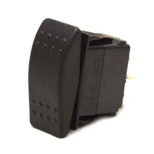 Generic Carling Momentary Contura II Boat Rocker Switch | 6 Spade Blank 12V
