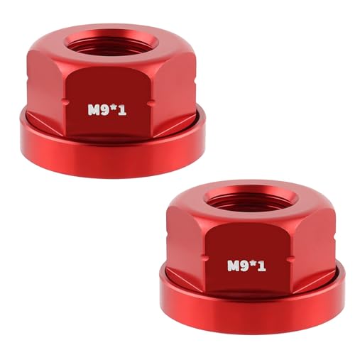 アルミニウム合金自転車ホイール車軸ナットボルトフランジは後輪の前のギアマウンテン自転車のための天気のためのネジ抵抗性自転車ナット