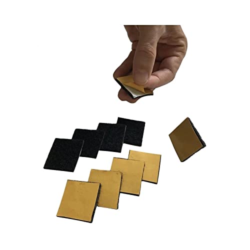 Feltro Protetor Pé Objetos Quadrado Auto Adesivo 48pcs 3x3cm - 094