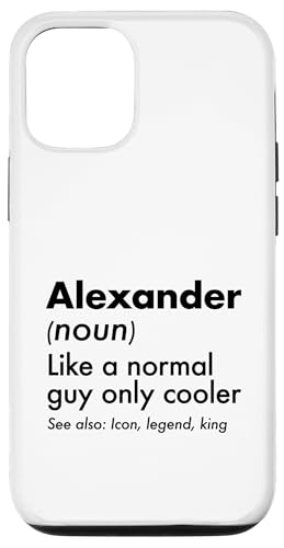 Alexander Like A Normal Guy Only Cooler ���W�F���h�L���O�t�@�[�X�g �X�}�z�P�[�X iPhone 12/12 Pro �p
