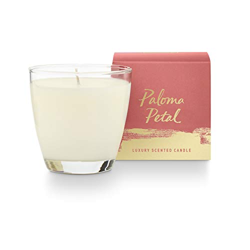 ILLUME Paloma Petal Soy Candle, Demi Boxed Glass, Pink, 4.8 oz.
