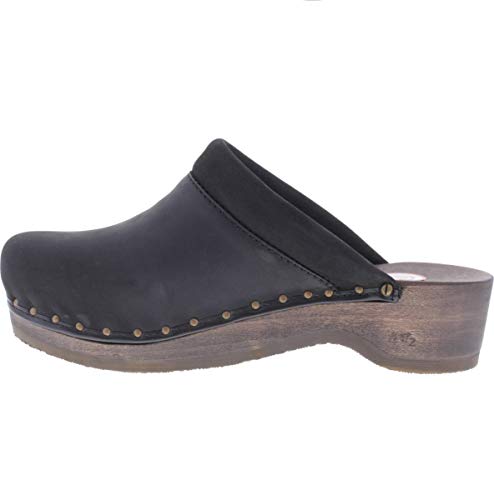 Berkemann Soft-Toeffler Unisex-Erwachsene Clogs, Schwarz (Schwarz), 42 2/3