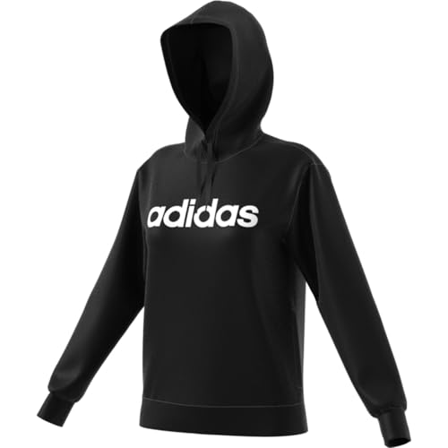 Sweat à capuche Adidas contre le froid en polaire noire taille M