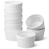 BTaT- Ramekins, Set of 8, Ramekins for Baking, Ramekins 6 oz, Ramekin with Measurement Markings,...
