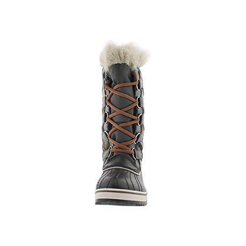 Sorel Womens Tofino Rain Winter Waterproof Snow Fur Lined Mid Calf Boots - Black - 7/38 #TOP1