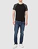 Build Your Brand Mens Raglan Contrast Tee T-Shirt, Black/Charcoal, 4XL UK #1