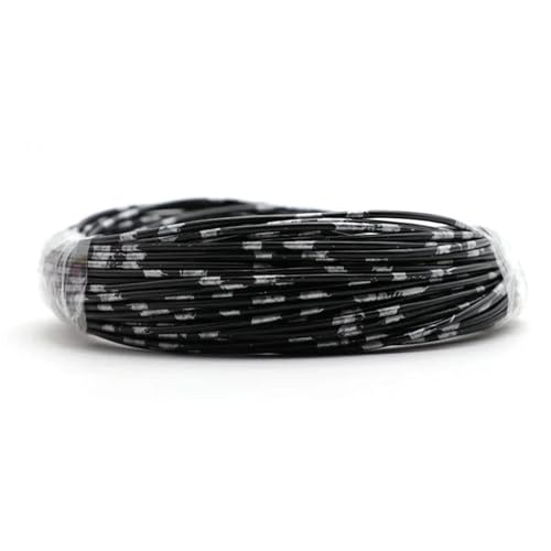 Image of Automotive Wires AVSS 24 22 20 18 16 14 13AWG Speaker Audio Cable OFC Oxygen-Free Copper Thin PVC Insulation Car Wire(Black,30M 20AWG SQ0.5MM)