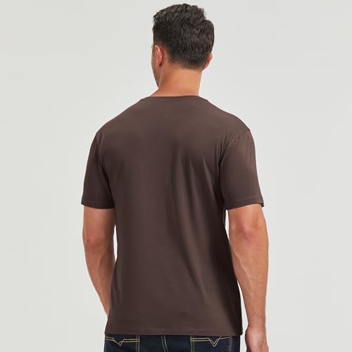Image of netdraw Men's Ultra Soft Bamboo Viscose Cotton T-Shirt S-3XL | Moisture Wicking, Lightweight, Cool-Touch, Everyday Casual, Lounge, Sleep & Undershirt