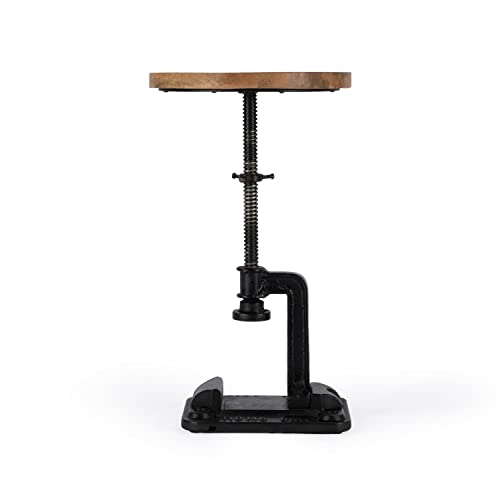 Butler Specialty Ellis Adjustable Pedestal Side Table - Thumbnail 4
