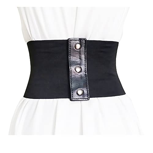 Belt Girdle Women Girdle PU Waistband Dress Accessary Shapewear Belt Corset Black4