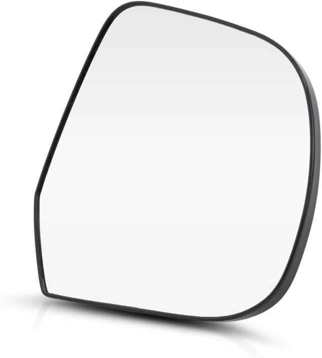 For Nissan Versa 2012 2013 2014 Mirror Glass Passenger Side | Non-Heated | w/Backing Plate | Sedan | Convex Glass Type | Replacement For 963651HK5A