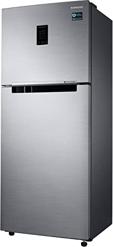 Image of Samsung 301L 1 Star Convertible 5 In 1 Digital Inverter Frost-Free Double Door Refrigerator Appliance (RT34C4521S8 /HL,Elegant Inox