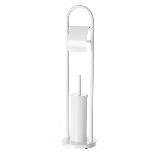 Grand Home Portarotolo carta igienica con Scopino