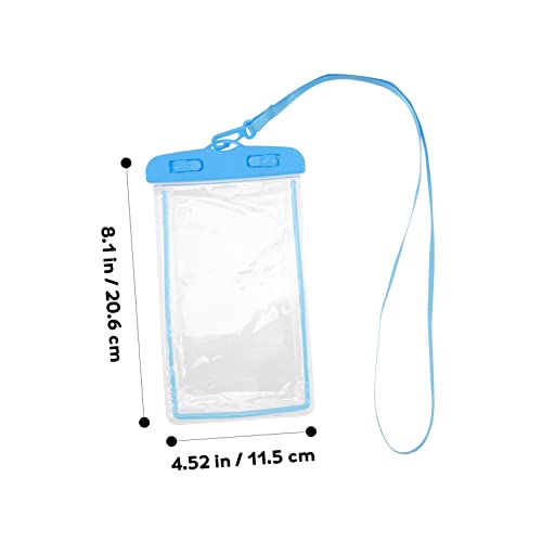 Homoyoyo 4 Unidades De Bolsa Impermeável Para Celular Protetor De Telefone Protetor De Água Para Tel