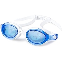 Dizokizo Anti-Fog Swimming Goggles - UV Protection No Leak Design For Men Women Youth