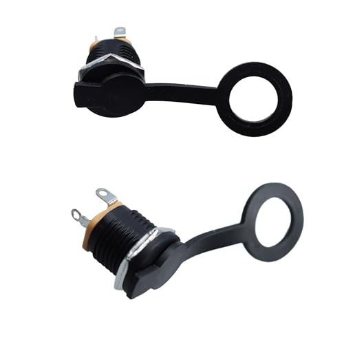 48Pzs Conector Panel Hembra DC 5.5x2.1mm 3 Pines miniatura 4