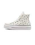 Converse Damen High Sneaker Chuck Taylor All Star Lift HIGH TOP A03724C Creme, Groesse:37 EU