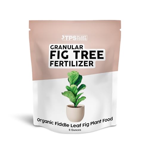 Granular Fiddle Leaf Fig Plant Food – Slow Release Fertilizer for Bigger Leaves, Strong Roots &...
