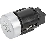 Engine Start/Stop Button - Round Car Engine Push Button Switch for 5N0959839