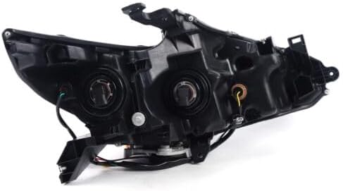 Headlights Assembly For Nissan Altima 2016 2017 2018, 1 Pair Left+Right Side Headlight Set Halogen Headlights Factory Style Headlamp, Chrome Housing Clear Lens 260609HS0A, 260109HS0A