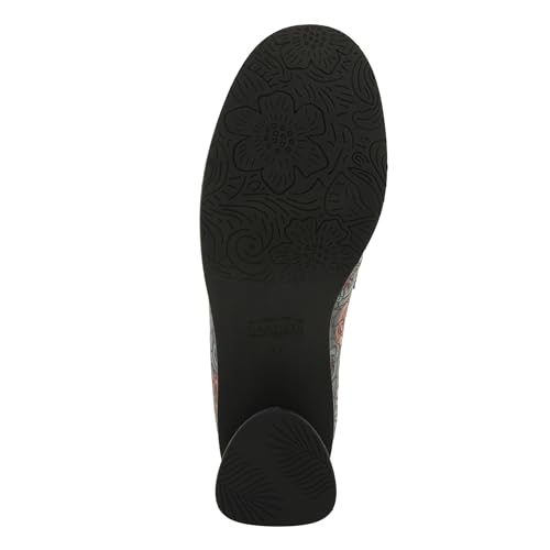 Image of Spring Step L'Artiste Rivoire Women's Floral Loafer - Handpainted Flowers, Artisanal & Comfortable Slip-On Shoes