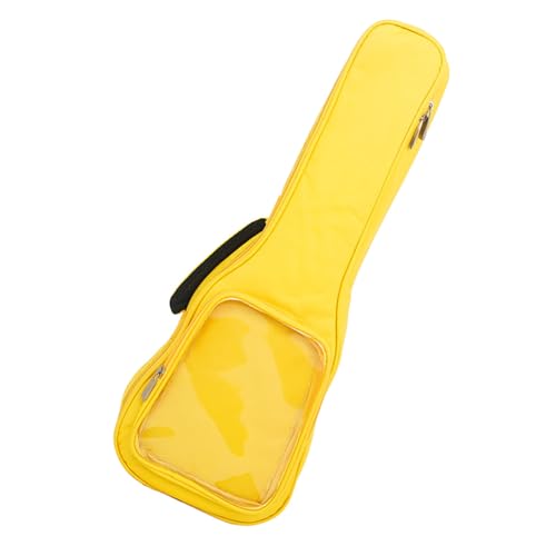 Sac de rangement pour ukulélé étanche housse de transport noire Toddmomy