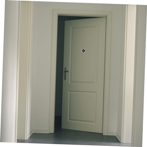 Kit de Mirilla para Puerta 1set con Taladro, Visor de Privacidad de Metal para Apartamento y Seguridad en el Hogar, Diseño Fácil de Instalar, Acabado Plateado miniatura 3