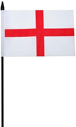 FlagSuperstore England St George Small Hand Waving Flag 6" x 4" Inch
