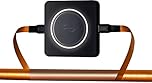 iSpring ED2000S Whole House Descaler, Alternative Electronic Salt-Free Hard Water Conditioner, Breathing LED Light Design with Magnet, Prevent Rust and Scale Build-up, Black