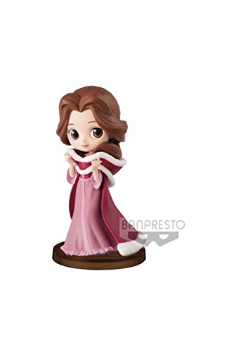 Figurine - Disney - Q Posket Petit - Winter Costume Belle - 7 cm