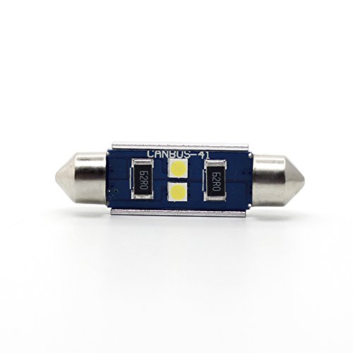 Alla Lighting 2pcs Super Bright LED 6000K Xenon White miniatura 6