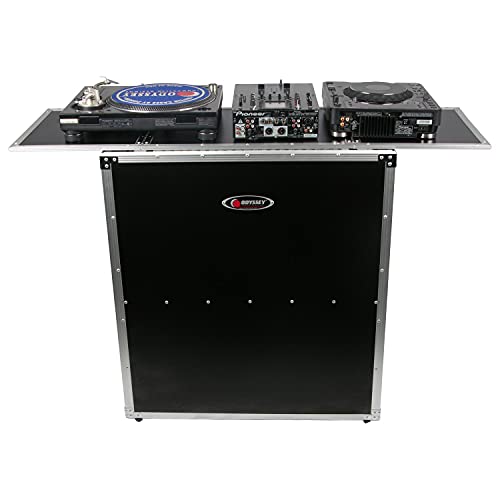 Odyssey Fzf5437T Flight Zone 54 Wide, 37 High Foldout Combo Dj Table, Black #TOP2