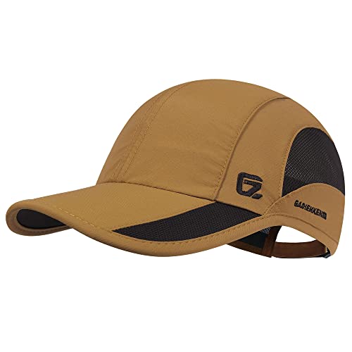 Gadiemkensd Running Hats For Mens Baseball Cap Quick Dry Sport Caps Lightweight Unstructured Brown Hat Soft Gorras Para Hombres Bucket Trucker Dad Ups Hat For Summer Camping Fishing Hiking Golf L #TOP11