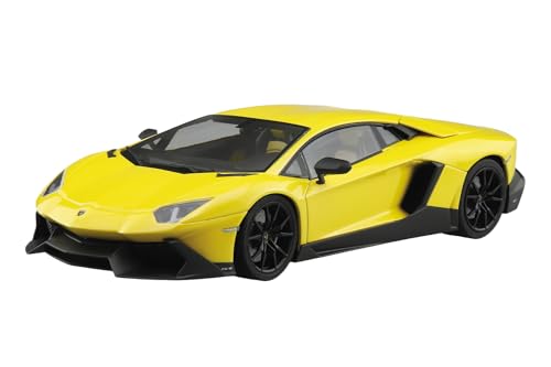 青島文化教材社(AOSHIMA) ザ☆スーパーカーNo.10 1/24 '13 ランボルギーニ アヴェンタドール 50°アニバサリオ プラスチック製 プラモデル