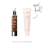100% PURE Tinted Moisturizer Anti-Aging Face Makeup - Fruit Pigmented Cocoa Light to Medium Coverage & Dewy Glow - Lightweight Foundation Deep Skin w/Neutral Undertone - Vegan - 1 Fl Oz - Image 3