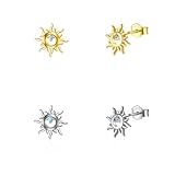 Quantité: 2 paires dans un paquet. Boucles d'oreilles femme argent 925, boucles d'oreilles femme or, boucles d'oreilles homme argent, boucles d'oreilles argent 925 fille, boucles d'oreilles argent 925 homme, boucles d'oreilles en argent 925.
