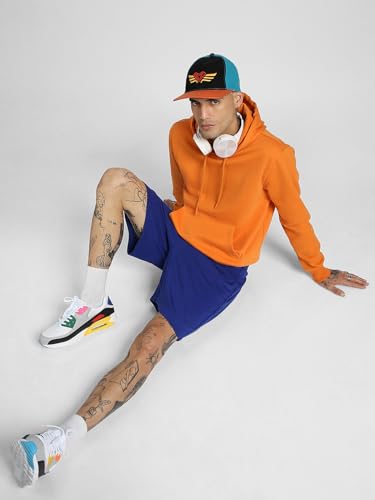 Image of Veirdo 280 GSM Cotton Fleece | Hooded Neck Full Sleeve | Regular Fit Sweatshirt | Solid Hoodie for Men | Sizes: S to 3XL