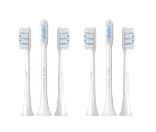 �݊���������܂��V���I�~ Mijia T301 T302�X�}�[�g�d�����u���V�w�b�h�ƌ݊���������܂�(6 pcs White)