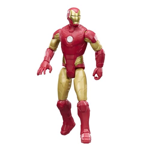 Marvel Avengers Titan Series, Figurine Iron Man de 29 cm, Jouets de Super-héros pour Enfants, dès 4 Ans