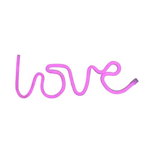 Image of LED Neon Light Sign Moon Star Heart Night Light for Kids' Bedroom Wall Art Romantic Christmas Birthday Gift