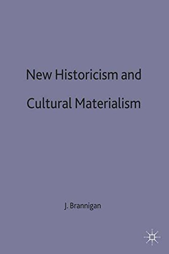 New Historicism and Cultural Materialism