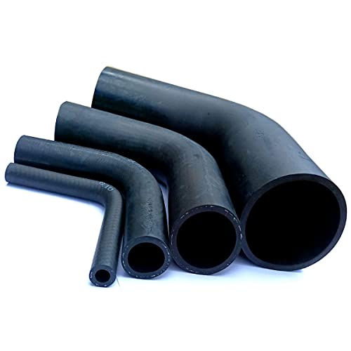Tuyau d'eau de refroidissement EPDM en caoutchouc différent de 90 degrés 10-75 mm (diamètre 20 - 100 x 100 mm), Durite Refroidissement