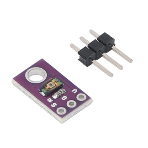 Xiuganpo Umgebungslichtsensor-Modul, 1-1000LX Genauige Lichtintensitäts-Detektionsmodul DC3.3-5.5 V mit 5-poligen Header für Smart Home