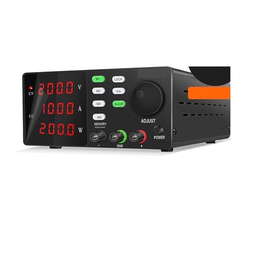 Alimentation CC de laboratoire avec écran LCD à 4 chiffres et commutation réglable haute précision